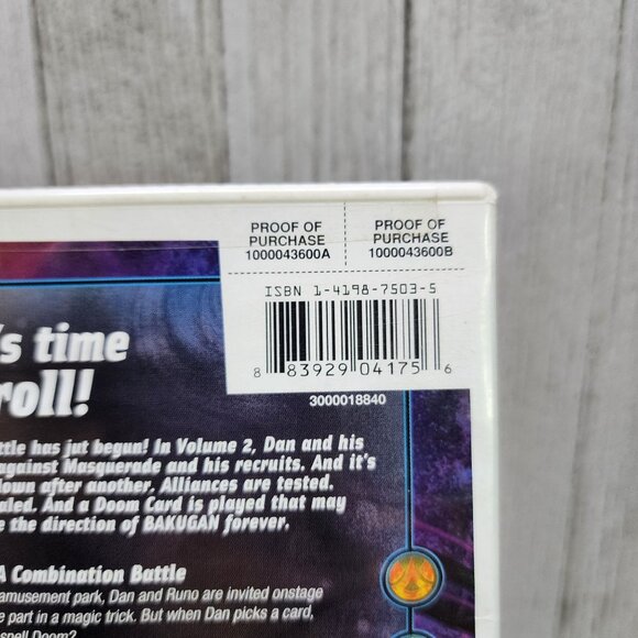 Bakugan: Battle Brawlers Volume 2 - DVD 2008 Cartoon Network - Christmas Gift! - Picture 5 of 5